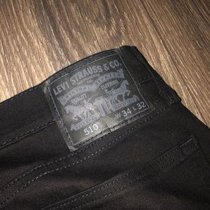 Levis 510 34x32 Black